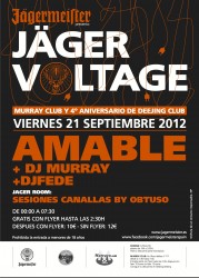 4º aniversario Deejing / Dj AMABLE