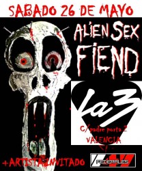 Concierto de Alien Sex Fiend