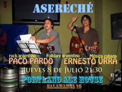 Concierto de ASERECHE (Paco Pardo y Ernesto Urra)