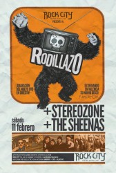 Concierto de Rodillazo + Stereozone + The Sheenas