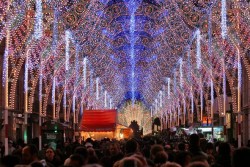 Encendido Calles Iluminadas Fallas 2012