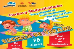 Escuela de verano en Piscina Parque del Oeste