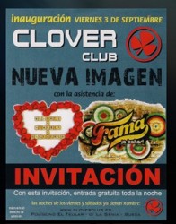 Fiesta reapertura Clover Club 