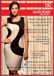 Las Rebajas llegan a October Party. 