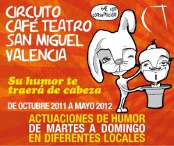 Programacion Abril 2012 - Circuito Cafe Teatro San Miguel