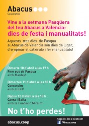 Semana Pascuera : Das de fiesta y manualidades en Abacus