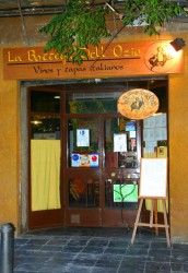 Restaurante La Bottega dell Ozio en Valencia
