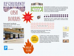 Restaurante RESTAURANTE CASA BORRAS en Valencia